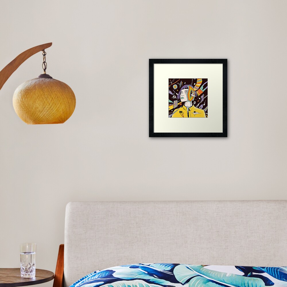 The Overthinker Framed Art Print