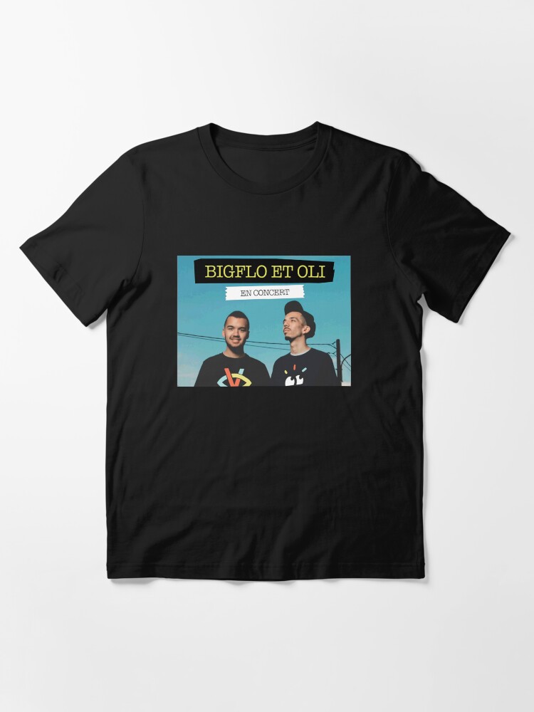 T-shirt essentiel ''T-shirt noir Big et Oli' : autre vue