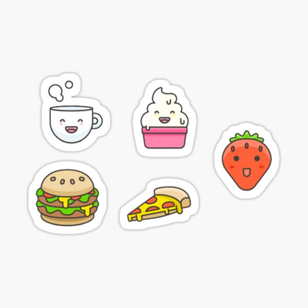 Item preview, Food Stickers designed and sold by Flakey-.