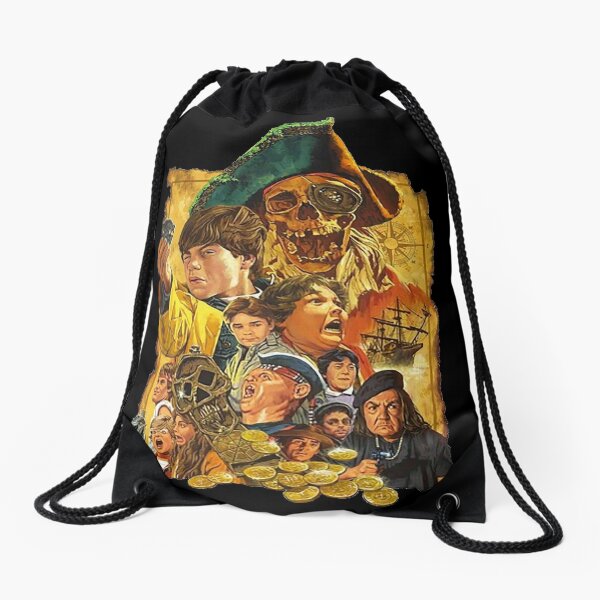 RARE!! The Goonies Artwork Poster Drawstring Bag