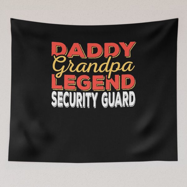 Item preview, Papa grandpa legend security guard designed and sold by 1681830934131.