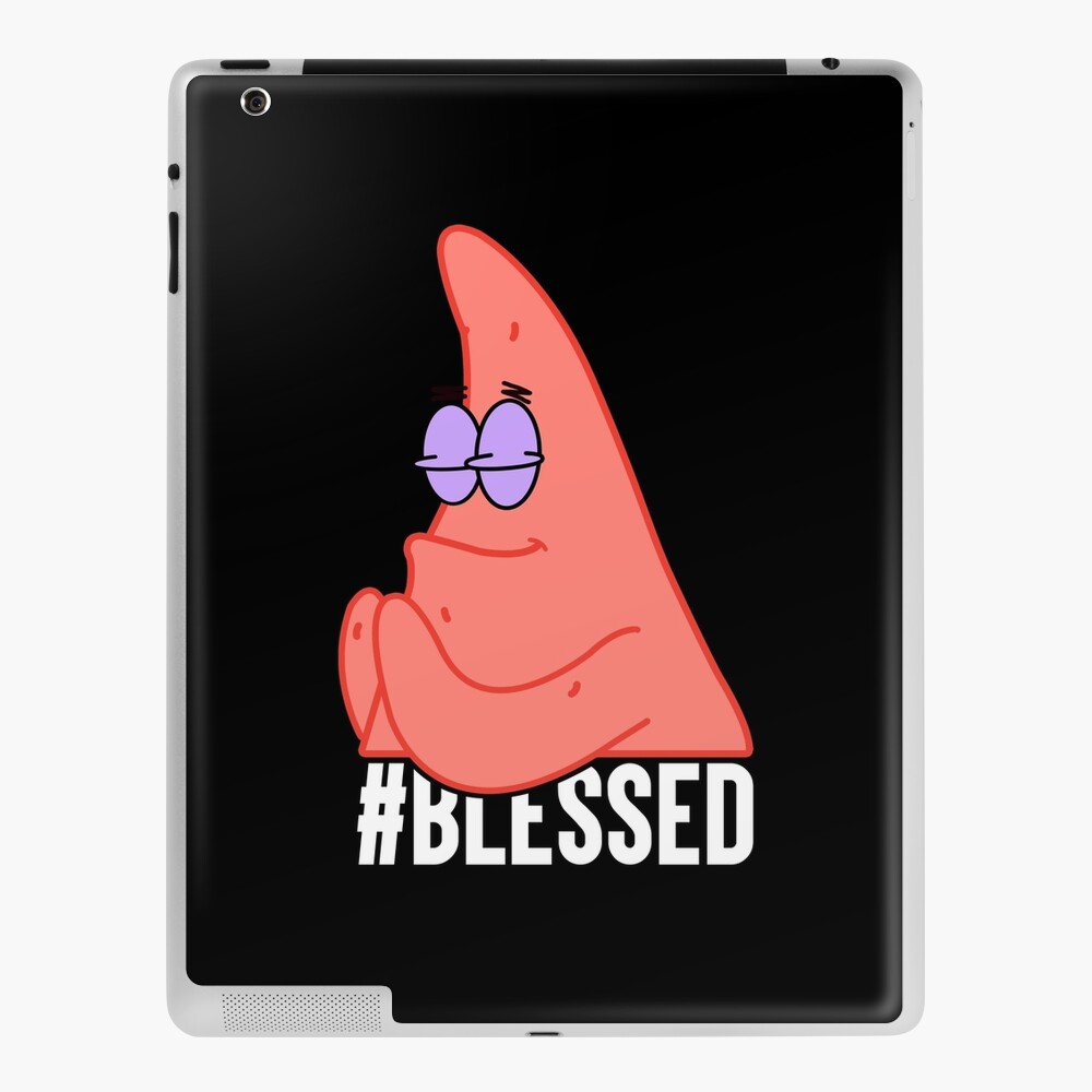 Blessed Patrick Star Ipad Case Skin By Artsylab Redbubble - roblox dab meme ipad case skin by amemestore redbubble