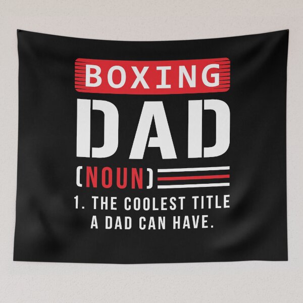 Item preview, Boxer dad father saying designed and sold by 1681830934131.