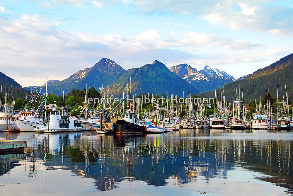 "Docked in Sitka, Alaska" by Jennifer Hulbert-Hortman ...