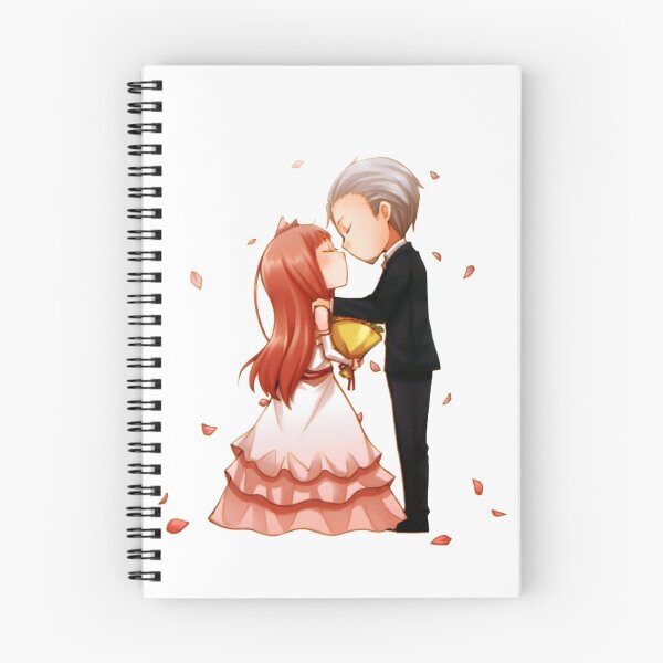 Item preview, Chibi Holo and Lawrence Wedding - Spice and Wolf designed and sold by pseudop.