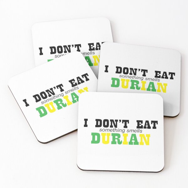 Item preview, I DON'T EAT DURIAN designed and sold by HAIFAHARIS.