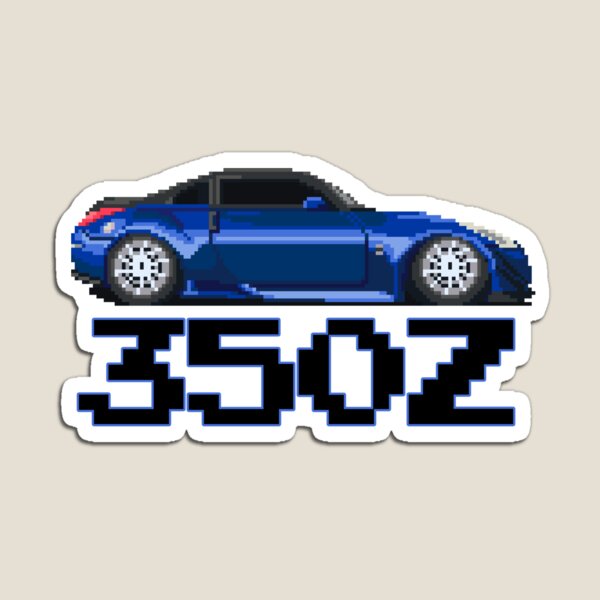 Item preview, Nissan 350Z Fairlady JDM Tuner Pixel Car designed and sold by asvpdiamond.