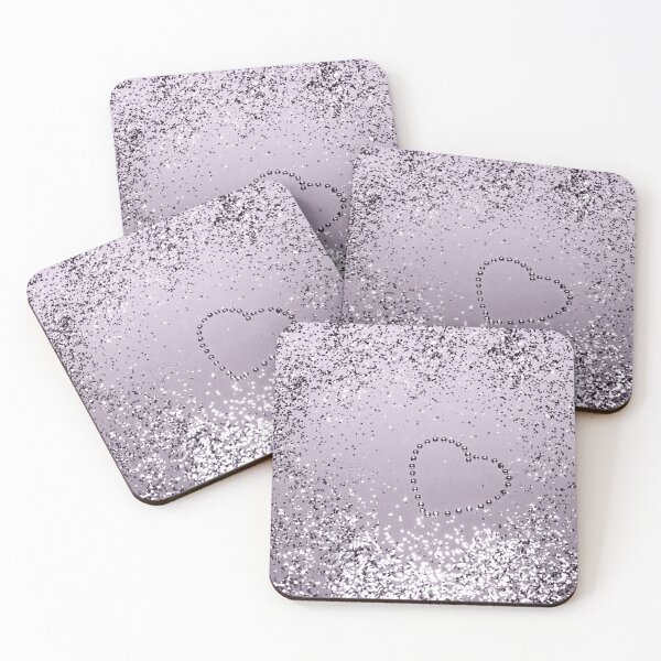 Item preview, LAVENDER Lady Glam Heart #1 (Photo of Glitter Only - Not Reflective) designed and sold by Anita's & Bella's Art.