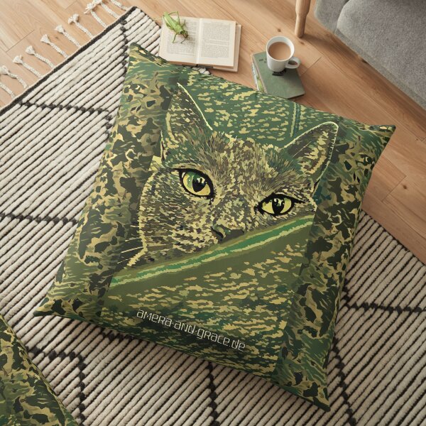 CATS AMERA AND GRACE CAMOUFLAGE Bodenkissen