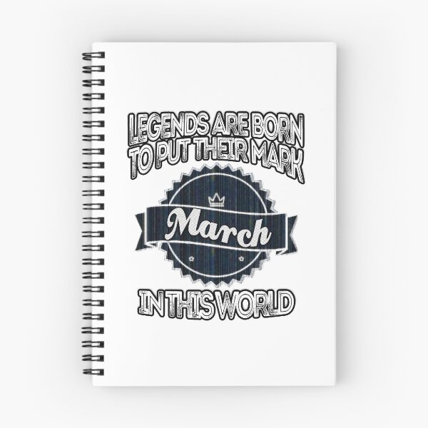 Item preview, legends are born in march designed and sold by INNOVATIVETOUCH.