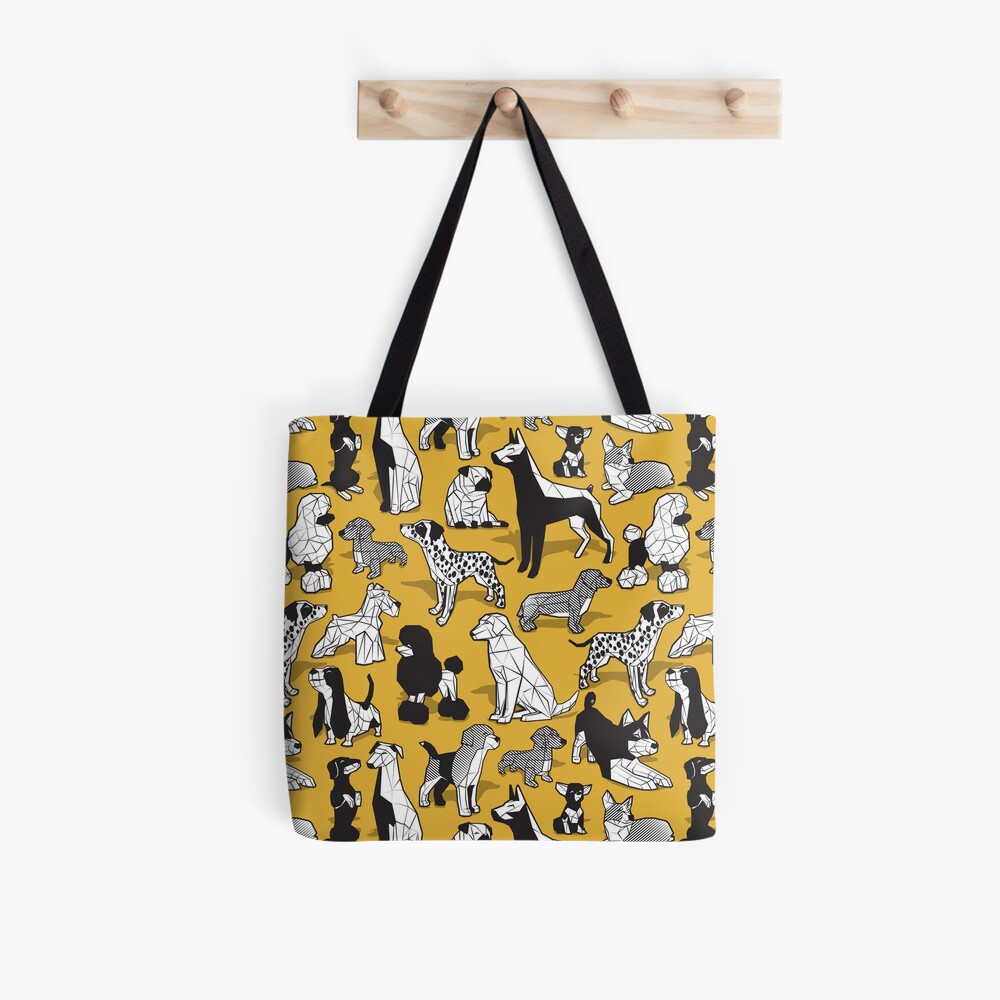 Mustard Summer Bag Yellow Origami Bag With Pockets Stylish 