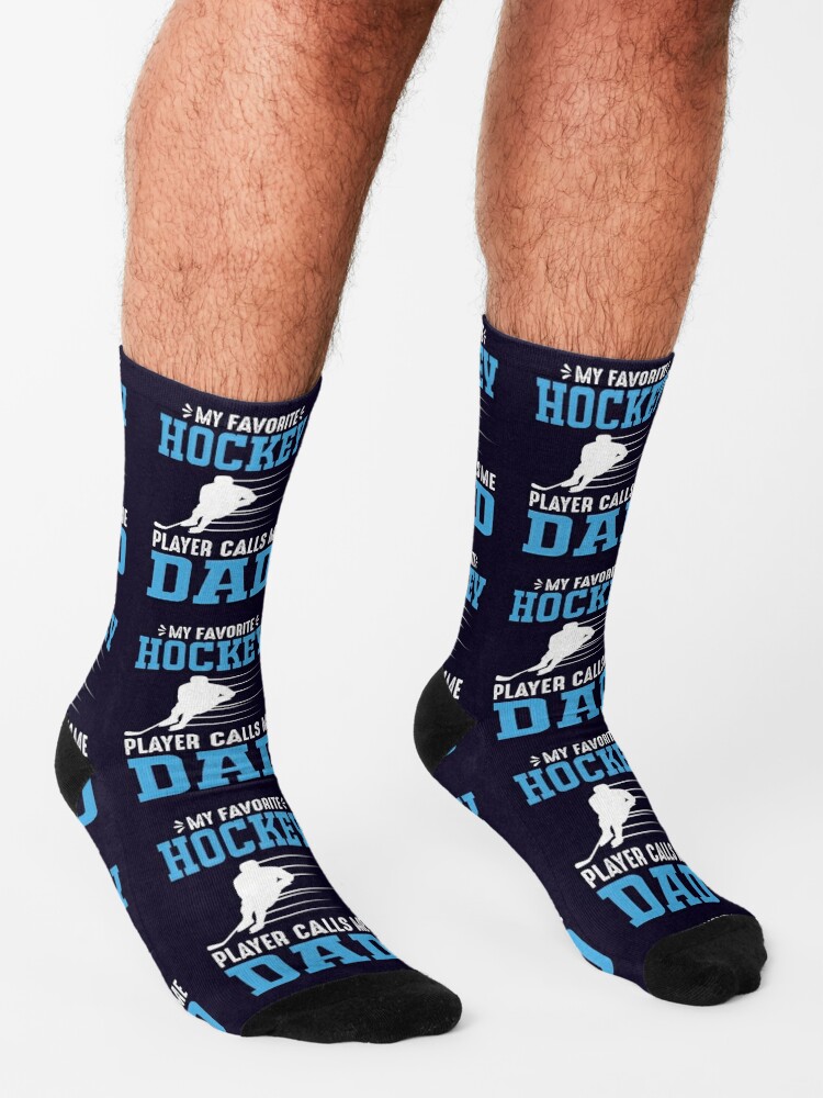 Download "Hockey Dad" Socks by VibrantGifts | Redbubble