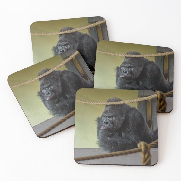 Item preview, Gorilla Thoughts designed and sold by FOLK ART FUSION by heidiannemorris.