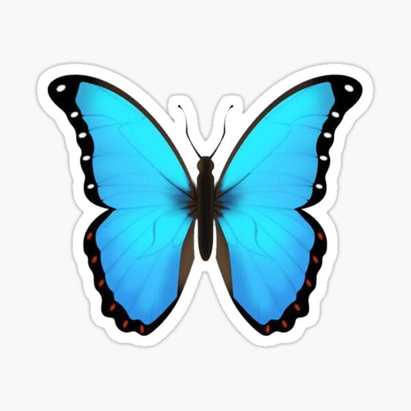 Schmetterling Emoji Sticker