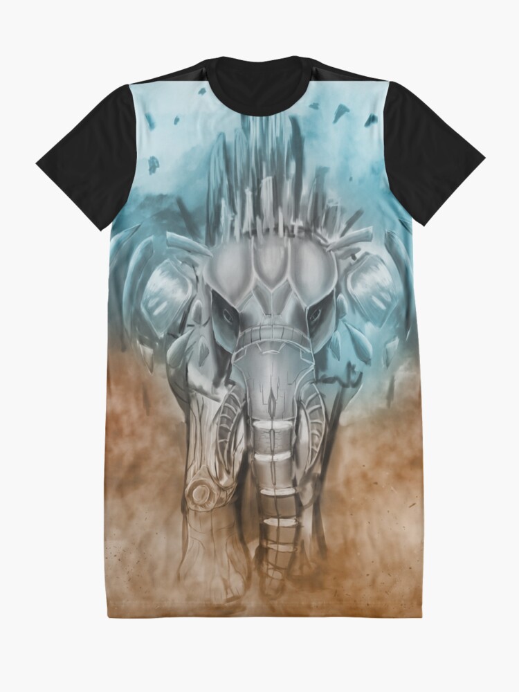 Alternate view of techphant Graphic T-Shirt Dress