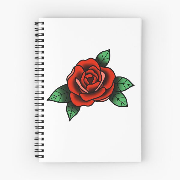 Item preview, Traditional Tattoo-Style Rose designed and sold by LyndalKaren.