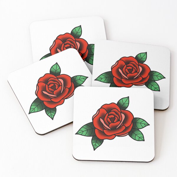 Item preview, Traditional Tattoo-Style Rose designed and sold by LyndalKaren.