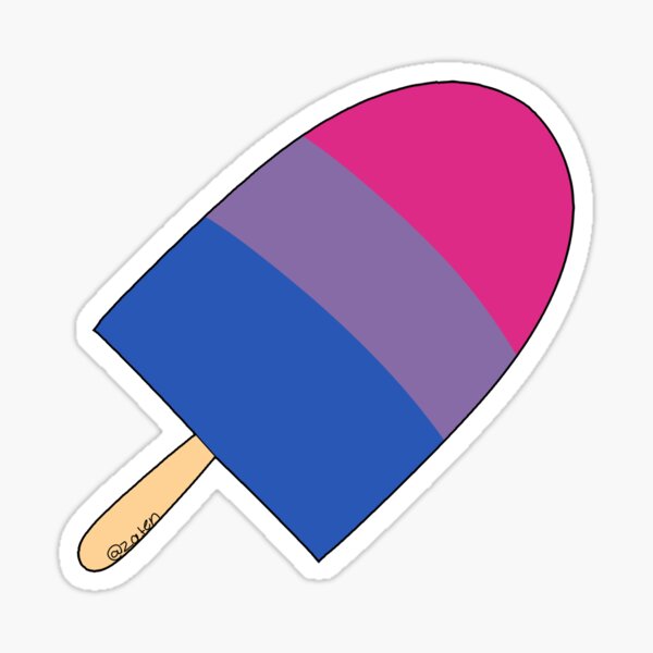 Bisexsual Flag Pridesicale Sticker
