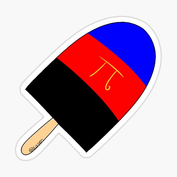 Polyamorous Flag Pridesicale Sticker