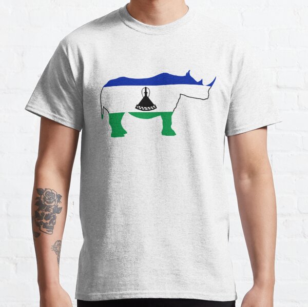 Lesotho New T-Shirt Country Flag Top City Map