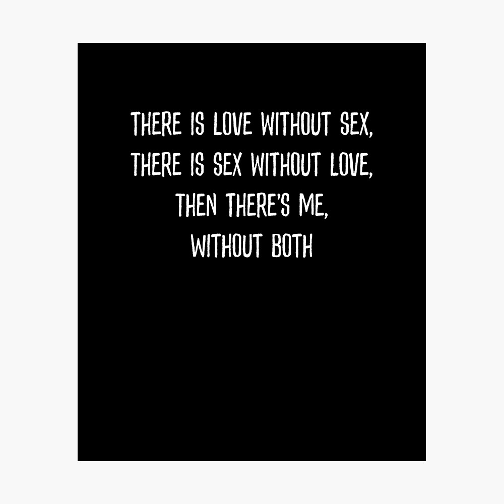 There Is Love Without Sex | Poster