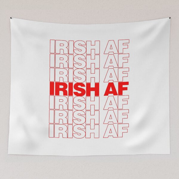 Item preview, Irish AF, T-Shirt, Tee, Dominican, Shirt designed and sold by ModernDesigns7.