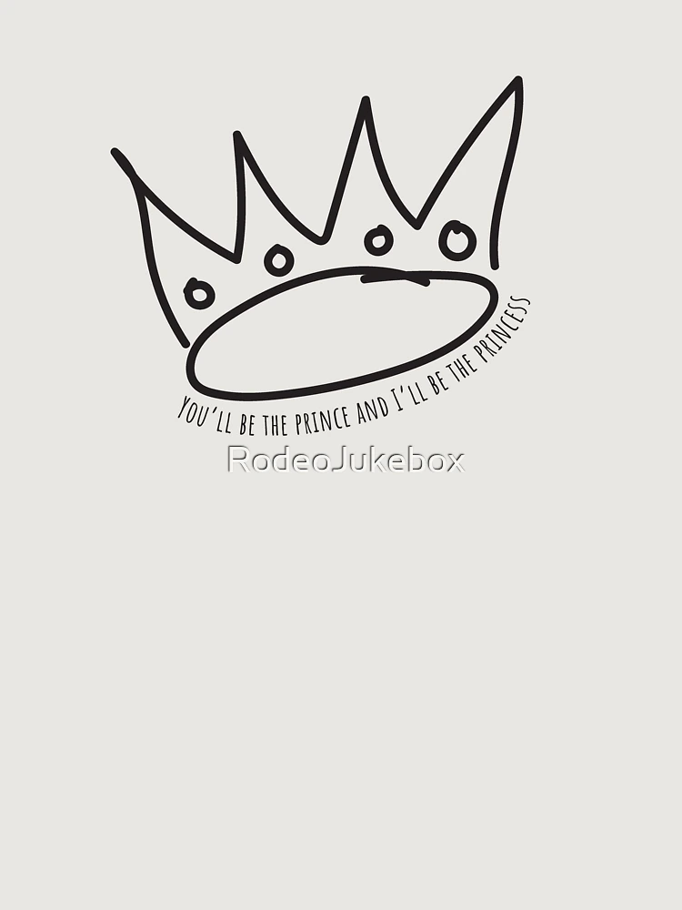 Thumbnail 6 of 6, Premium Oversized Sweatshirt, Princess designed and sold by RodeoJukebox.