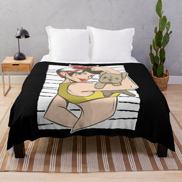Item preview, Feminism woman with dog. designed and sold by emphatic.
