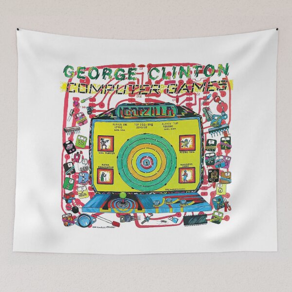 Item preview, George Clinton Computer Games (Parliament and Funkadelic) designed and sold by ColSmokie.
