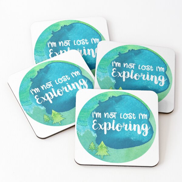 Item preview, I'm Not Lost I'm Exploring designed and sold by SWildDesign.