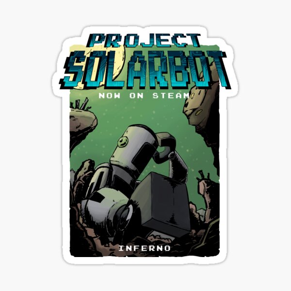 Project Solarbot: A(nother) Metroidvania Sticker