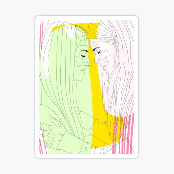 No More Fake Friendships Sticker