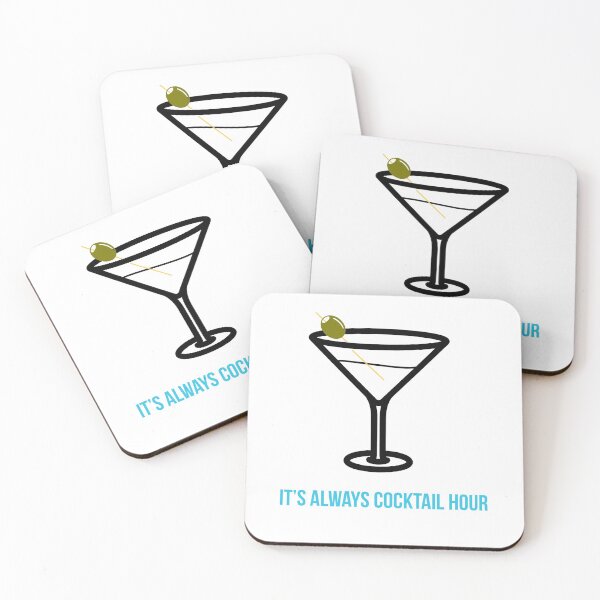 Item preview, It’s always Cocktail hour  designed and sold by AlcoholBvolume.