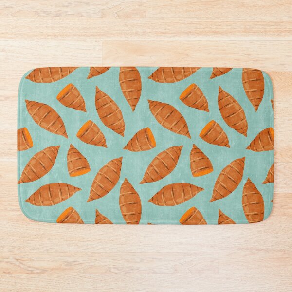 Item preview, Yams - sweet potatoes (aqua) designed and sold by littlearrow.