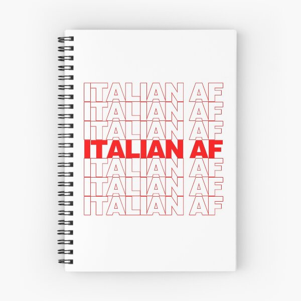 Aperçu de l'œuvre AF italien, T-shirt, tee-shirt, italien, chemise créée et vendue par ModernDesigns7.