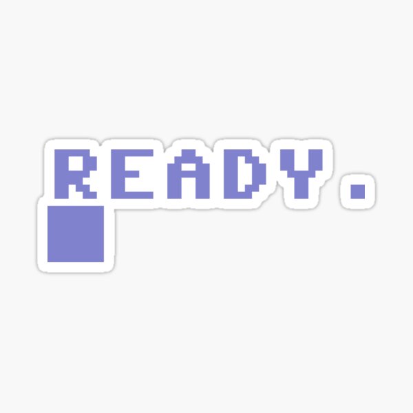 Artikel-Vorschau von Bereit (C64 BASIC), designt und verkauft von RetroTrader.
