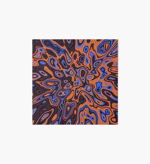 Abandoned planet | Abstract random colors #13b Art Board Print