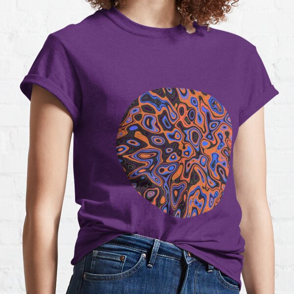 Abandoned planet | Abstract random colors #13b Classic T-Shirt