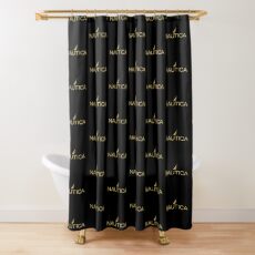 Best Seller - Nautica Logo Merchandise Shower Curtain