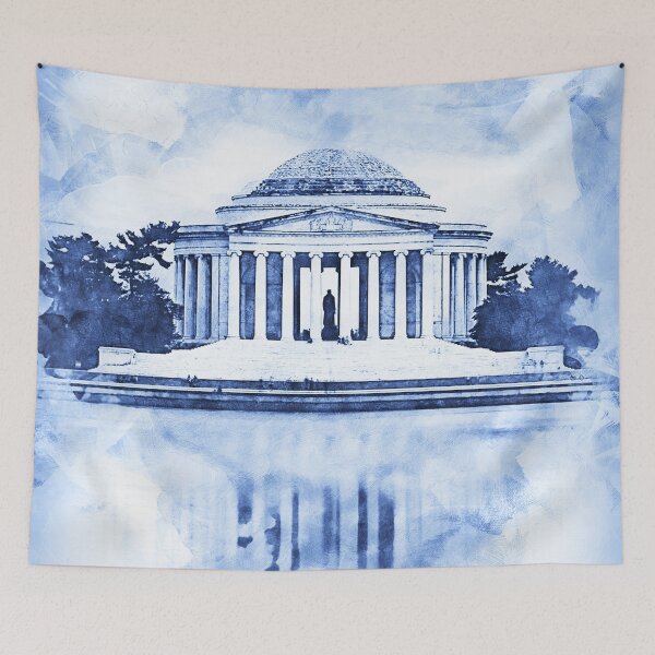 Item preview, Thomas Jefferson Memorial designed and sold by AM FineArtPrints.