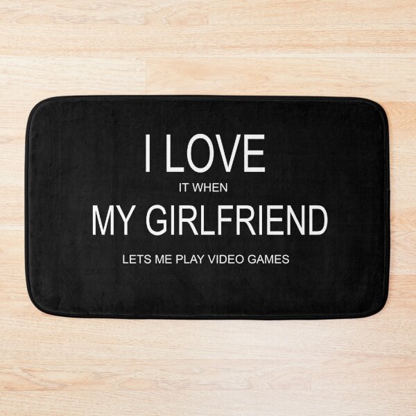 Item preview, Mens I Love My Girlfriend Video Games Valentines Day T-Shirt designed and sold by Fatimah Saeed.