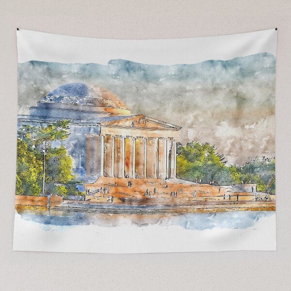 Item preview, Thomas Jefferson Memorial designed and sold by AM FineArtPrints.