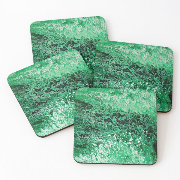 Item preview, Green Dream -  Acrylic Pouring designed and sold by fabenfro.