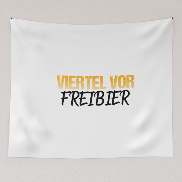 Item preview, Quarter before free beer beer booze alcohol saying designed and sold by JonasDesign.