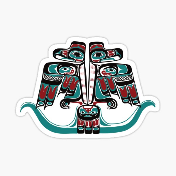 Artikel-Vorschau von Nordwestliche einheimische Kunst Haida Tlingit Donnervogel, designt und verkauft von Beltschazar.