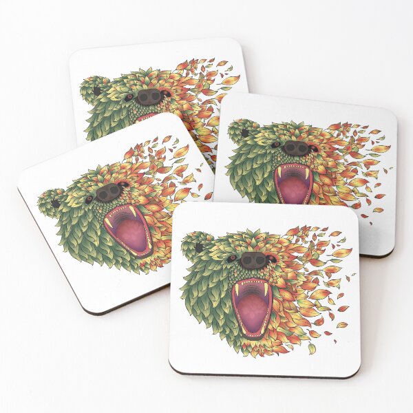 Item preview, Father Forest Bear Art designed and sold by mackarmstrong.