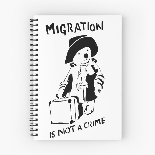 Item preview, Migration Is Not A Crime designed and sold by Sue Porter.