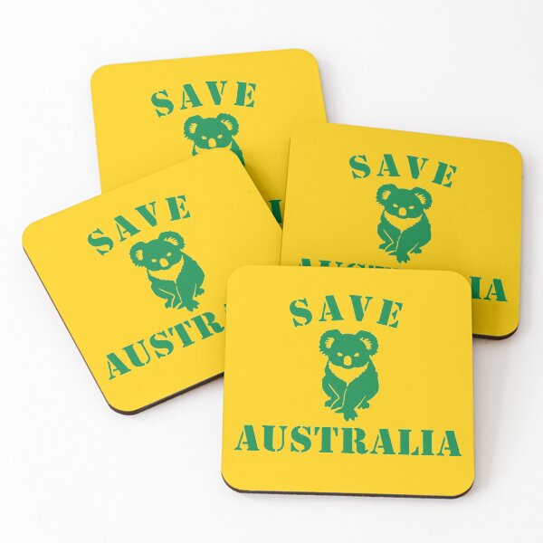 Item preview, Save Australia and Koalas designed and sold by CoolYule.