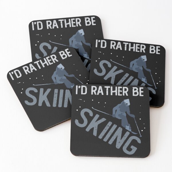 Item preview, I'd Rather Be Skiing designed and sold by eulonix.