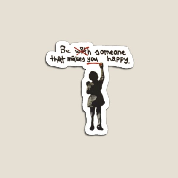 Item preview, Be someone that makes you happy designed and sold by Lou-Art.